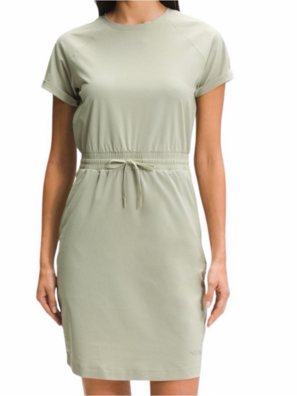 The North Face Never Stop Dress in Sage Green